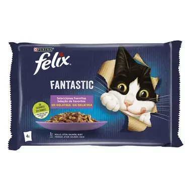 FELIX® Fantastic Selecciones Favoritas en Gelatina Vista Frontal