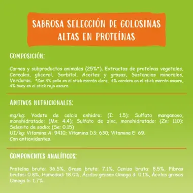 PURINA® FRISKIES® Picnic Surtido Ración diaria y modo de empleo
