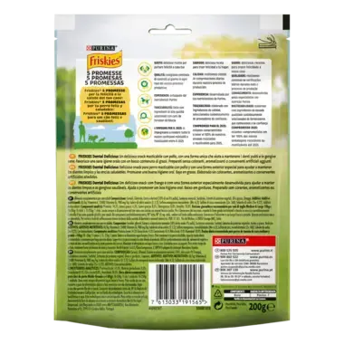 PURINA® FRISKIES® Dental Delicious Perro Vista Trasera