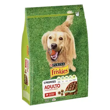 PURINA® FRISKIES® Adulto Carnes Vista Frontal