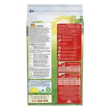 PURINA® FRISKIES® Adulto Buey Vista Trasera