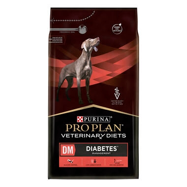 PURINA® PRO PLAN® VETERINARY DIETS Canine DM Diabetes Management Vista Frontal
