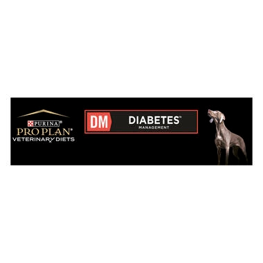PURINA® PRO PLAN® VETERINARY DIETS Canine DM Diabetes Management Beneficios
