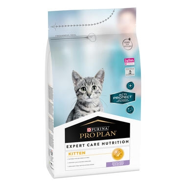 PURINA® PRO PLAN EXPERT CARE NUTRITION Gato Kitten Pavo​​​​​ Vista Lateral