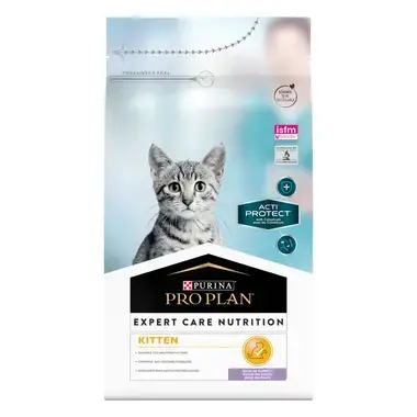 PURINA® PRO PLAN EXPERT CARE NUTRITION Gato Kitten Pavo Vista Frontal