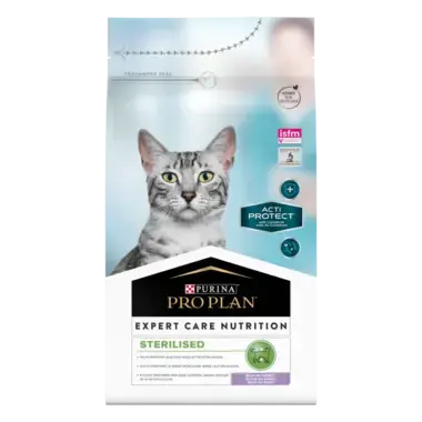 PURINA® PRO PLAN EXPERT CARE NUTRITION Gato Esterilizado Pavo Vista Frontal