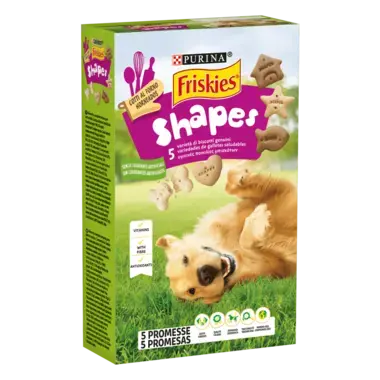 PURINA® FRISKIES® Shapes Vista Lateral