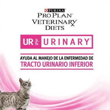 PURINA® PRO PLAN® VETERINARY DIETS Feline UR Urinary Sobres Salmón Beneficios