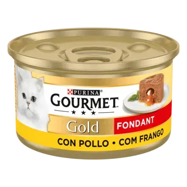 PURINA® GOURMET® GOLD Fondant Pollo Vista Frontal