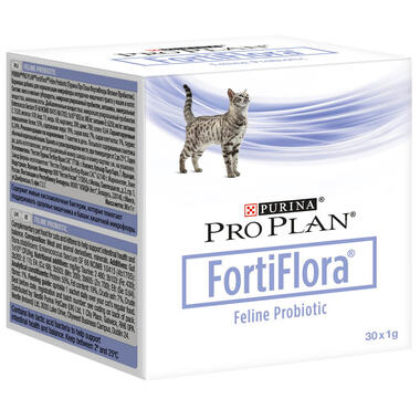 PURINA® PRO PLAN® VETERINARY DIETS Feline Fortiflora Vista Frontal