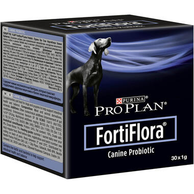 PURINA® PRO PLAN® VETERINARY DIETS Canine Fortiflora Vista Frontal