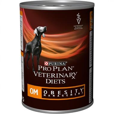 PURINA® PRO PLAN® VETERINARY DIETS Canine OM Obesity Management Mousse Vista Frontal