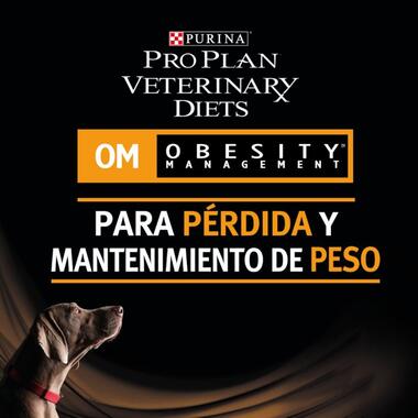 PURINA® PRO PLAN® VETERINARY DIETS Canine OM Obesity Management Mousse Beneficios