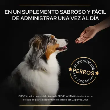 PRO PLAN® Multivitamins Suplemento para Perro en Tabletas