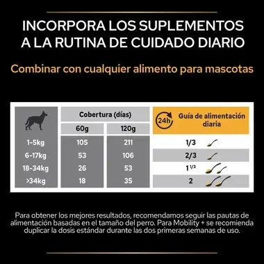 PRO PLAN® Mobility Suplemento en polvo para perros