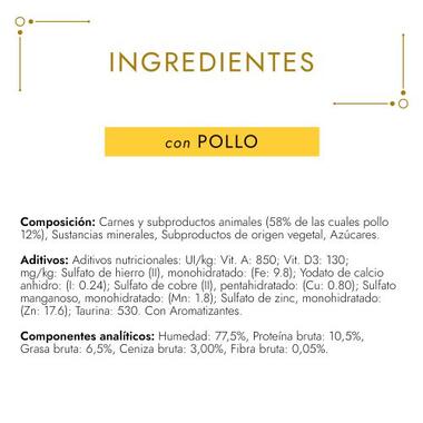 PURINA® GOURMET® GOLD Mousse con Ingredientes