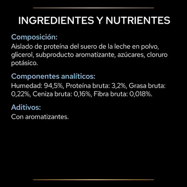 PURINA® PRO PLAN® Hydra Care Ingredientes