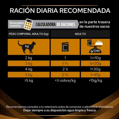 PURINA® PRO PLAN® VETERINARY DIETS Feline NF Renal Function Sobres Pollo Guidelines