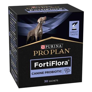 PURINA® PRO PLAN® Canine Fortiflora Vista Frontal