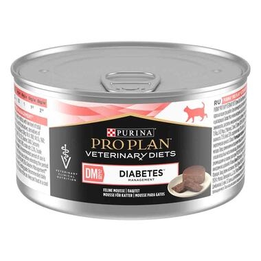 PURINA® PRO PLAN® VETERINARY DIETS Feline DM Diabetes Management Mousse Vista Frontal