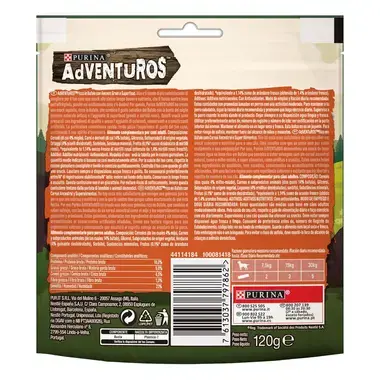 PURINA® ADVENTUROS® Grano Ancestral y Superalimentos Bufalo Vista Trasera