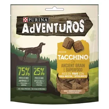 PURINA® ADVENTUROS® Grano Ancestral y Superalimentos Pavo Vista Frontal