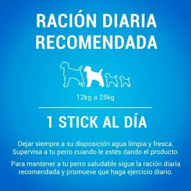 PURINA® DENTALIFE® Medium 3 sticks Ración diaria
