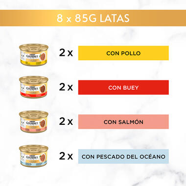 GOURMET™ Gold Delicias Suculentas Pack Surtido