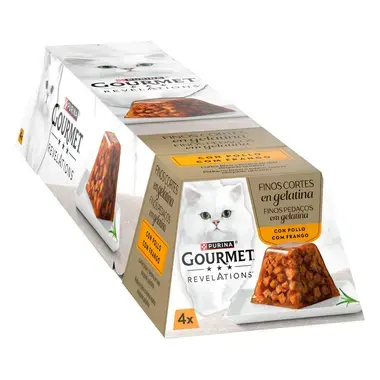 GOURMET™ REVELATIONS™ Finos Cortes con Pollo en Gelatina