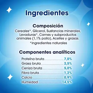 PURINA® DENTALIFE® Medium Multipack 24 sticks - Ingredientes
