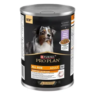 PURINA® PRO PLAN® All size Adult rico en Pavo en Gelatina. Lata