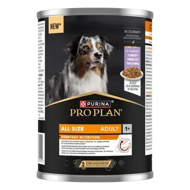 PURINA® PRO PLAN® All size Adult rico en Pavo en Gelatina. Lata