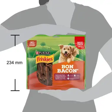 PURINA®  FRISKIES® Maxipack  Bon bacon