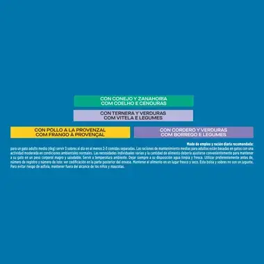 PURINA® GOURMET® Perle Finas Láminas con Verduras - 5