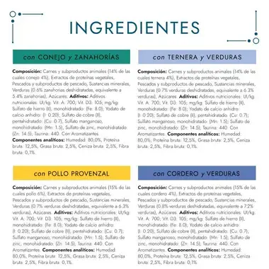 PURINA® GOURMET® Perle Finas Láminas con Verduras - 6