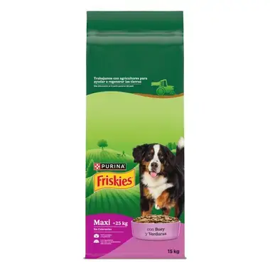 PURINA® FRISKIES®  Maxi con Buey y Verduras