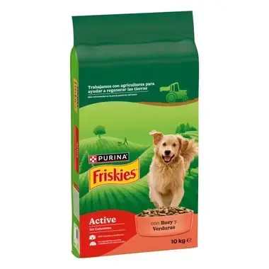 PURINA® FRISKIES® Active con Buey y Verduras - 1