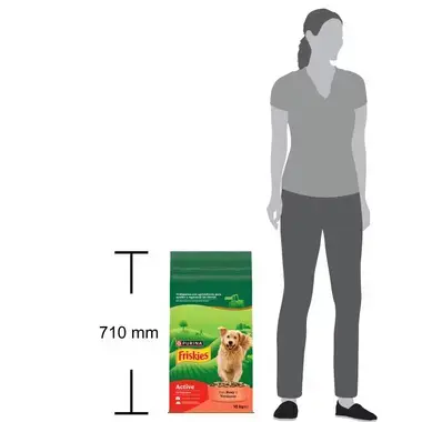 PURINA® FRISKIES® Active con Buey y Verduras - 4