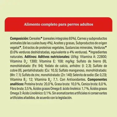 PURINA® FRISKIES® Active con Buey y Verduras - 5