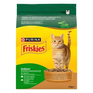 PURINA® FRISKIES®  Interior con Pollo, Pavo y Verduras
