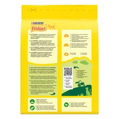 PURINA® FRISKIES®  Interior con Pollo, Pavo y Verduras