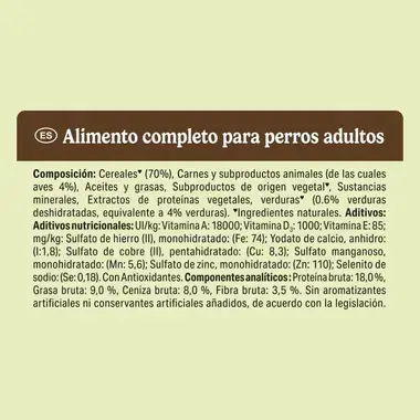 PURINA® FRISKIES® Adulto con Aves y Verduras - 6