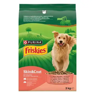 PURINA® FRISKIES® Skin&Coat con Buey, Pescado y Verduras - 2