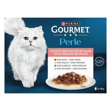 PURINA® GOURMET® Perle Finas Láminas en Salsa Surtido - 2