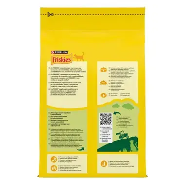 PURINA® FRISKIES®  Adulto con Conejo, Pollo y Verduras