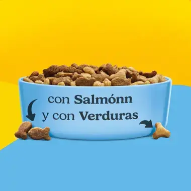 PURINA® FRISKIES®  Adulto con Salmón y Verduras