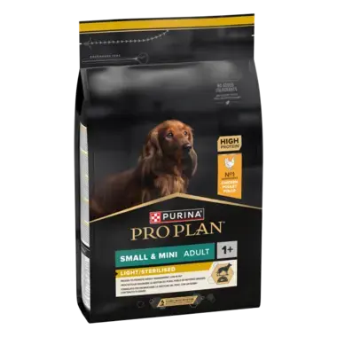 PURINA®  PRO PLAN®  Adult Small & Mini Light / Sterilised 3kg - 1