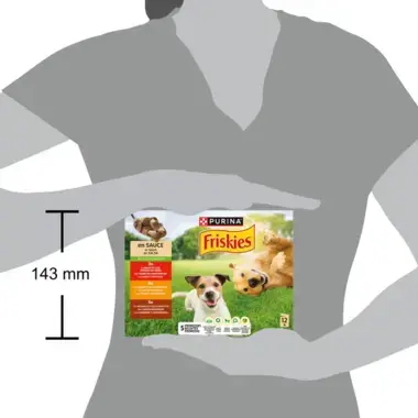 Adulto con Pollo y Cordero en Salsa