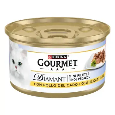 Gourmet lata diamant mini filetes pollo