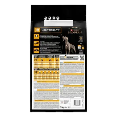 Parte posterior del saco de Purina Pro Plan Veterinary Diets Joint Mobility